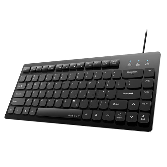 Wired Mini Keyboard with 82 Keys