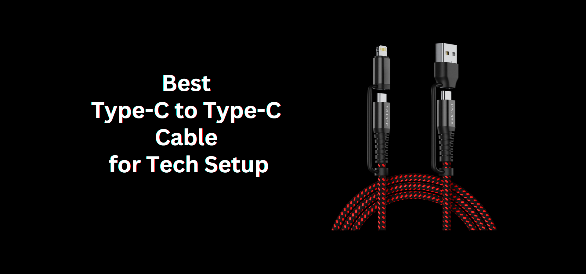 How to Identify the Best Type C to Type C Cable for Your Tech Setup ...