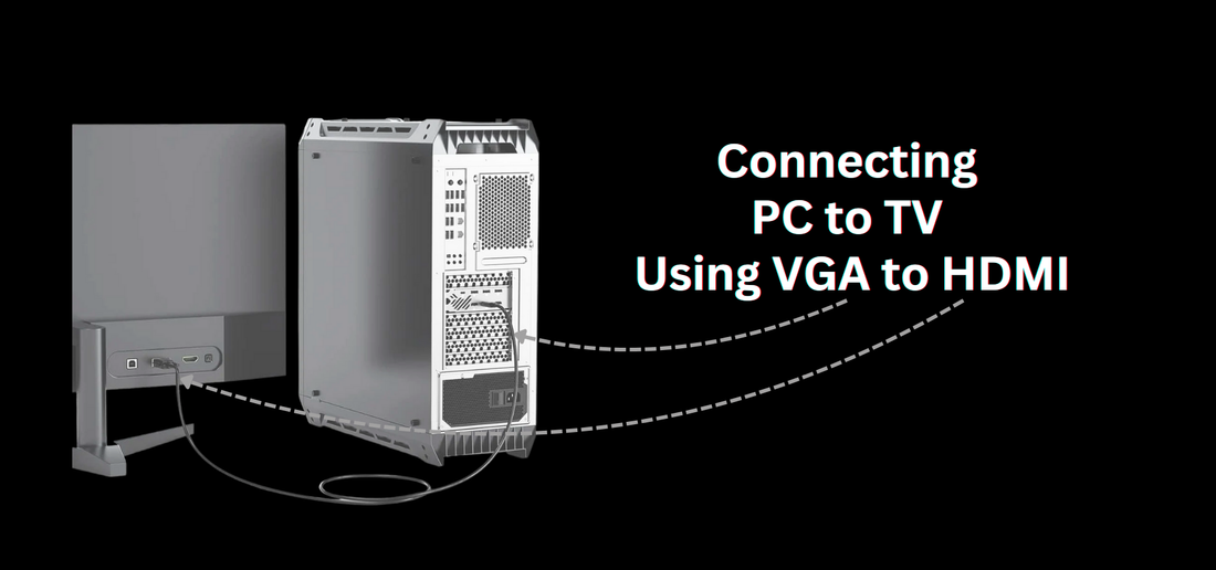 Connecting Your PC to Your TV: A Step-by-Step Guide Using VGA to HDMI Cable