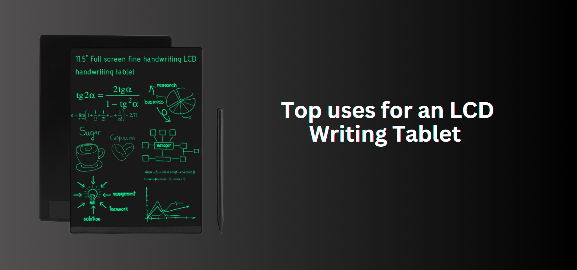 Top 10 Uses of a 15-Inch LCD Writing Tablet in the Modern Workplace ...