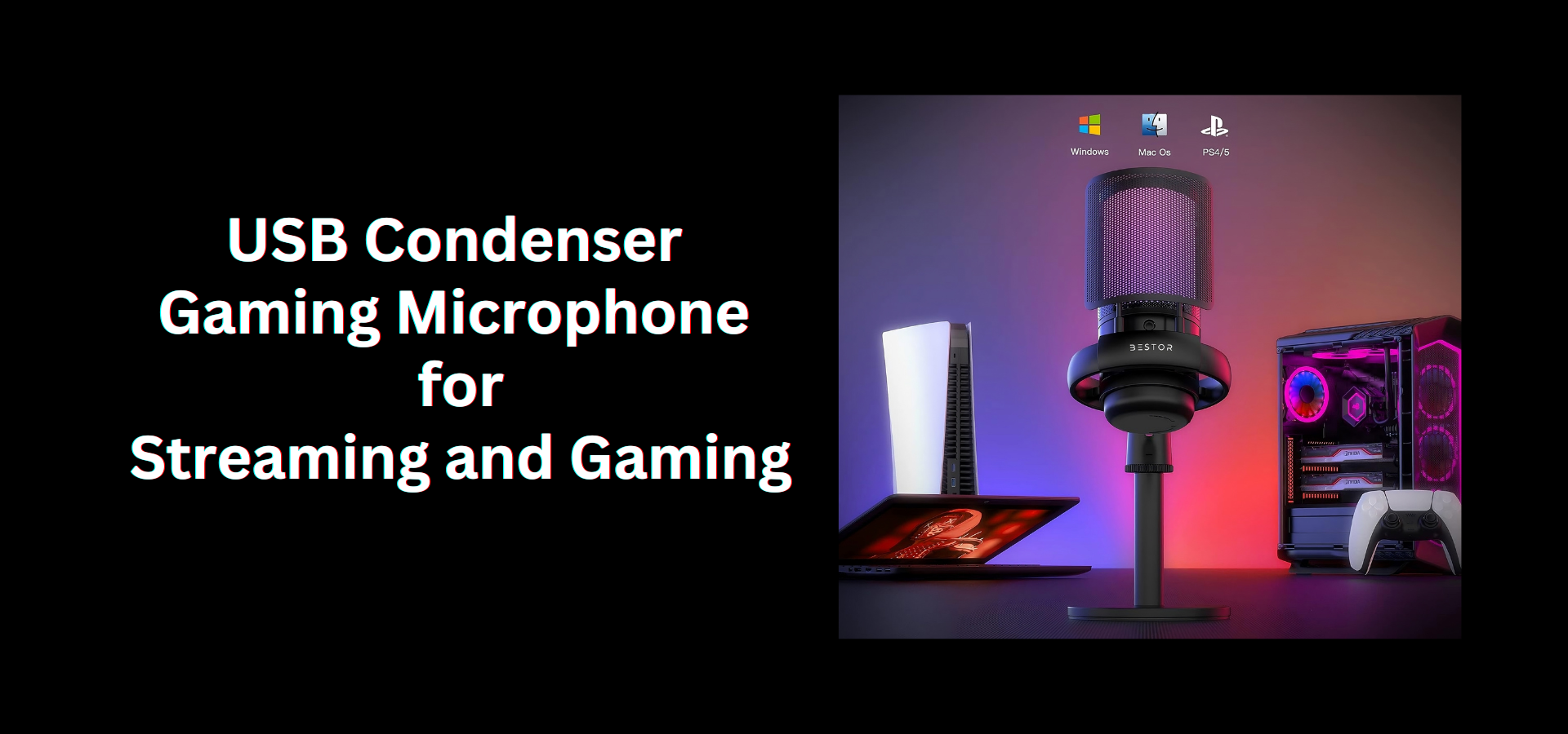 Best Practices for Using a USB Condenser Gaming Microphone to enhance your Streaming and Gaming experience