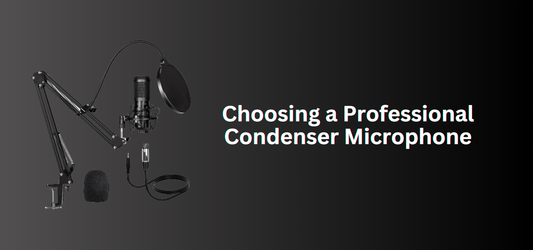 The Ultimate Guide to Choosing a Professional Condenser Microphone for Studio Recording