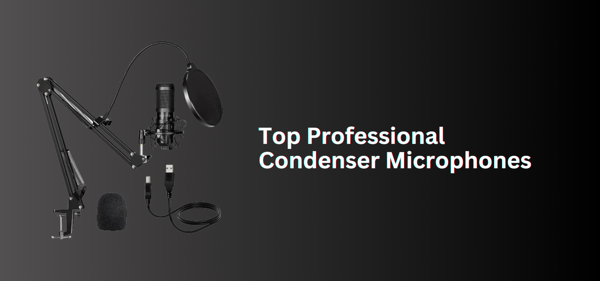 Ultimate Guide to Professional Condenser Microphones: Features, Pros ...