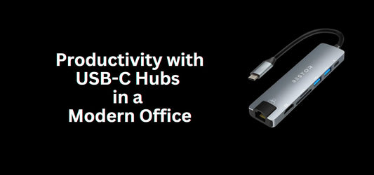Enhancing Productivity with USB-C Hubs in a Modern Office Environment