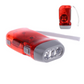 Rechargeable Wind-Up Hand Press 3 Led Torch Light