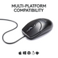 High Precision 1000 DPI Optical Sensor Wired Mouse