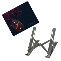 Combos of the Laptop Stand +Gaming Mouse pad