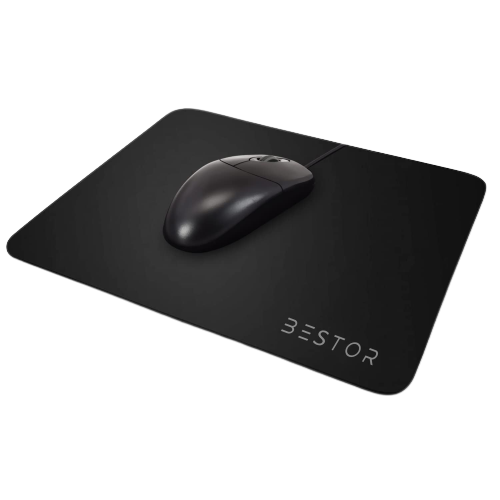 PLAIN BLACK  Mouse Pad