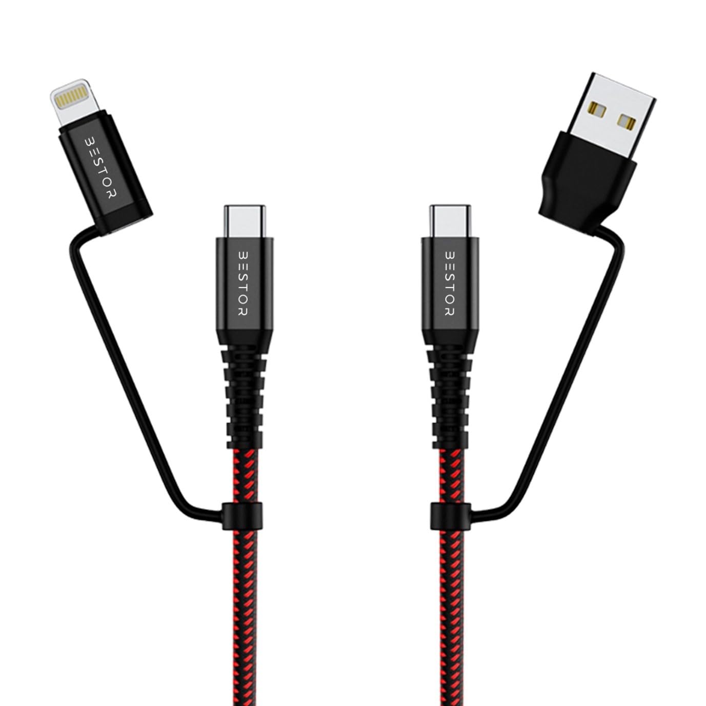 4 in 1 Type C & Lightning Cable