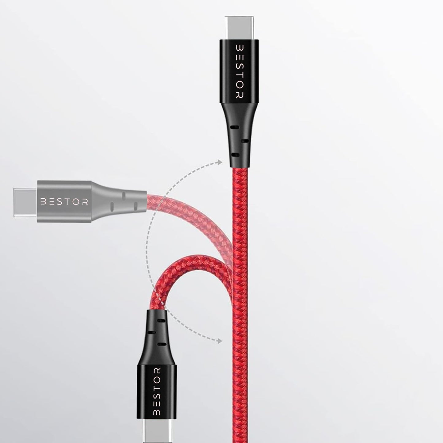 65W VOC Type C USB Fast Charging Cable