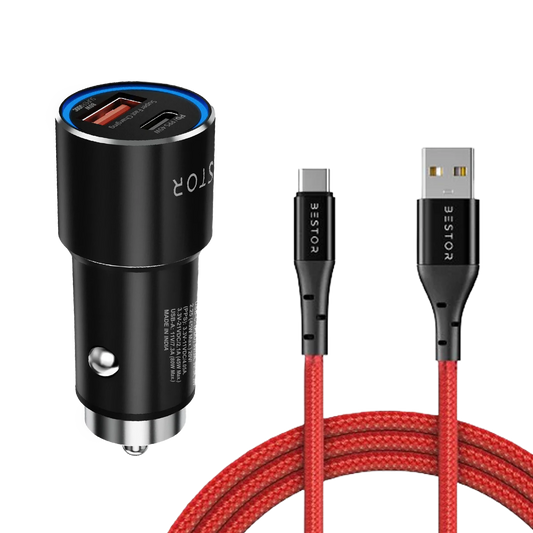 Car Adapter 125W & Type C Cable 65W Combo