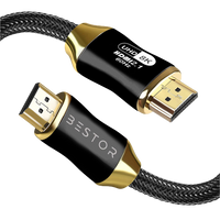 8K HDMI Braided Cord-4K 60Hz 8K 30Hz