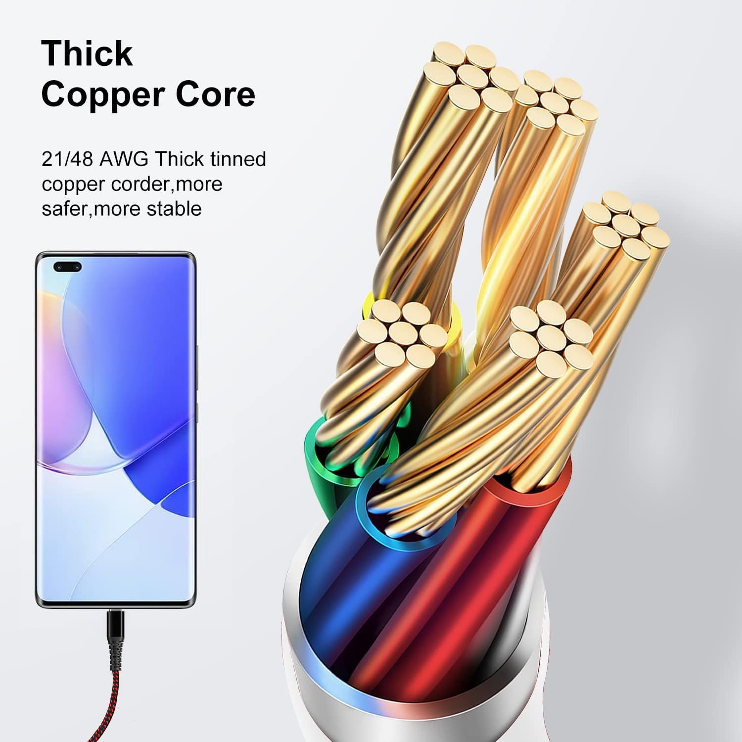 5 in 1 (Type C + 8Pin + Micro USB)