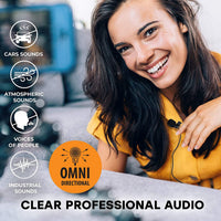 Voice Professional Dynamic Lapel Collar Mic