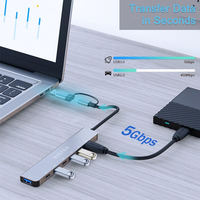 7 Port Dual Connector HUB