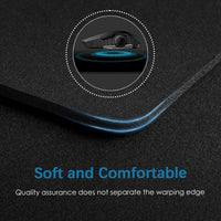 PLAIN BLACK  Mouse Pad