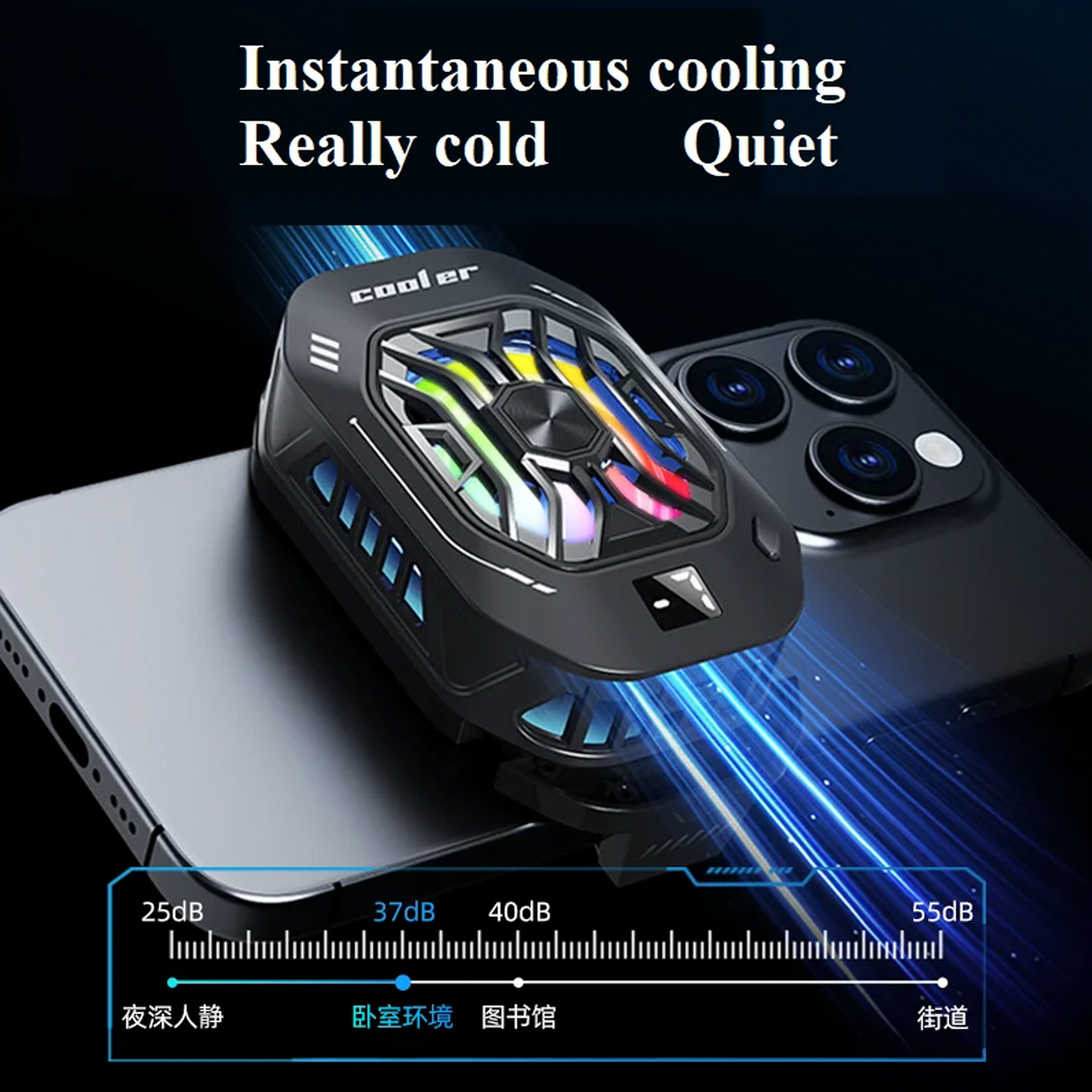 Mobile Cooling Pad for Gamers