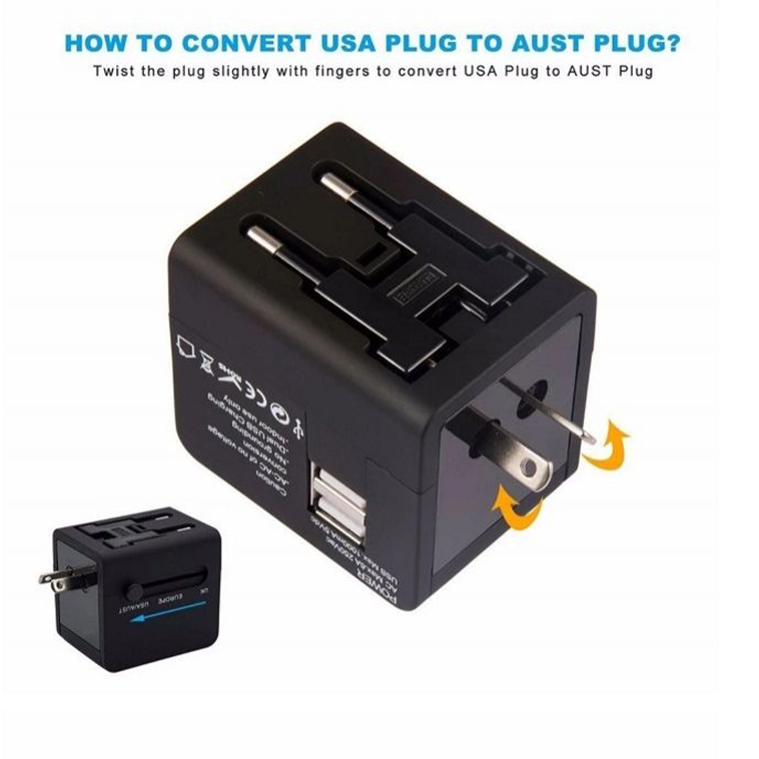 Universal International Worldwide 3 in 1 Adapter – Bestor