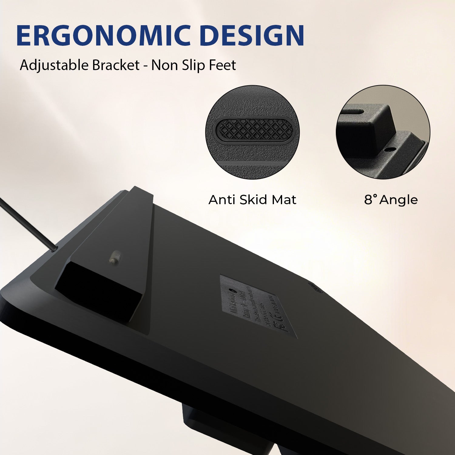 Wired Mini Keyboard with 82 Keys