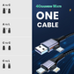 4 in 1 Type C Fast Charging Cable 60W