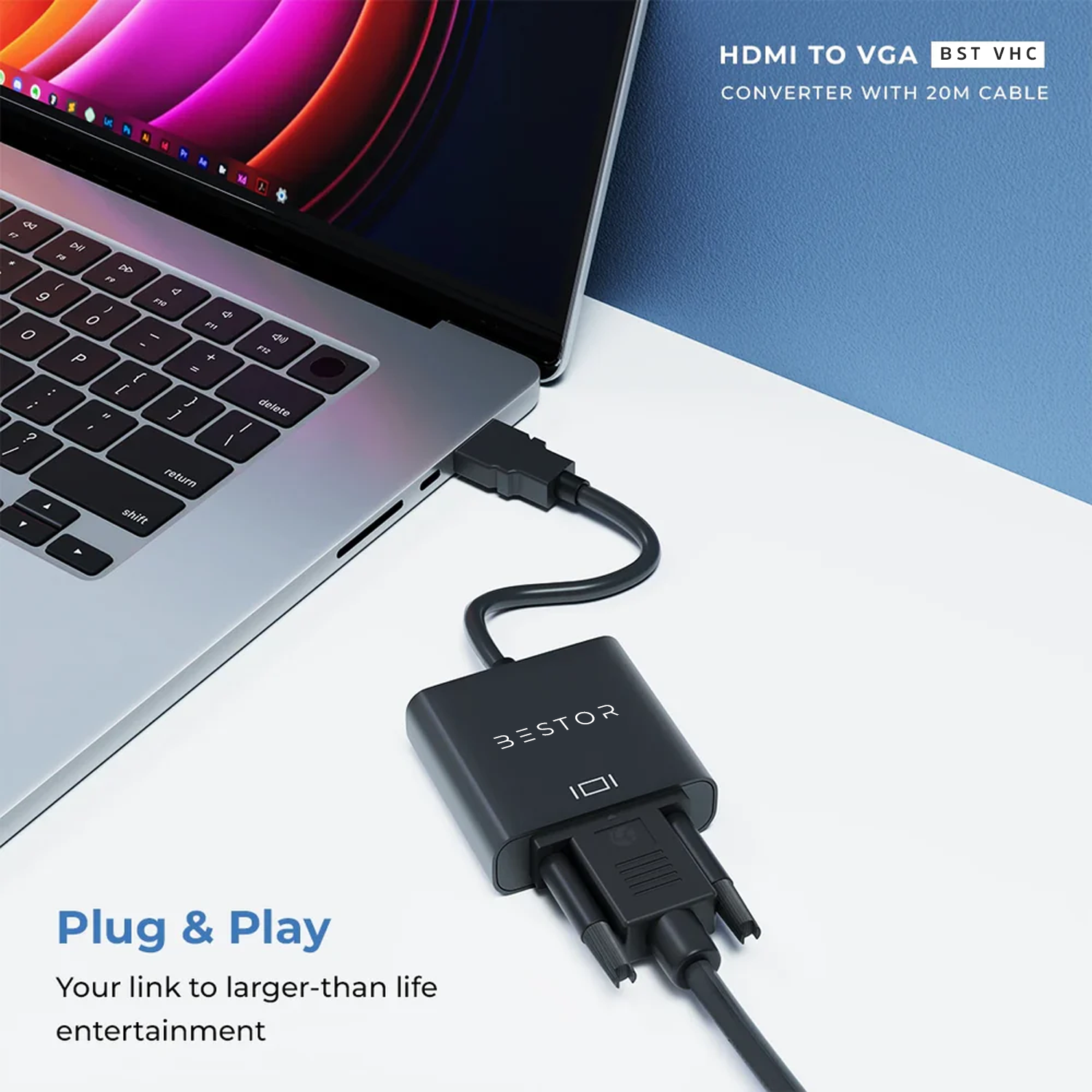 ViewBridge Lite HDMI to VGA Converter