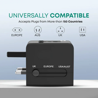 Universal International Worldwide 3 in 1 Adapter