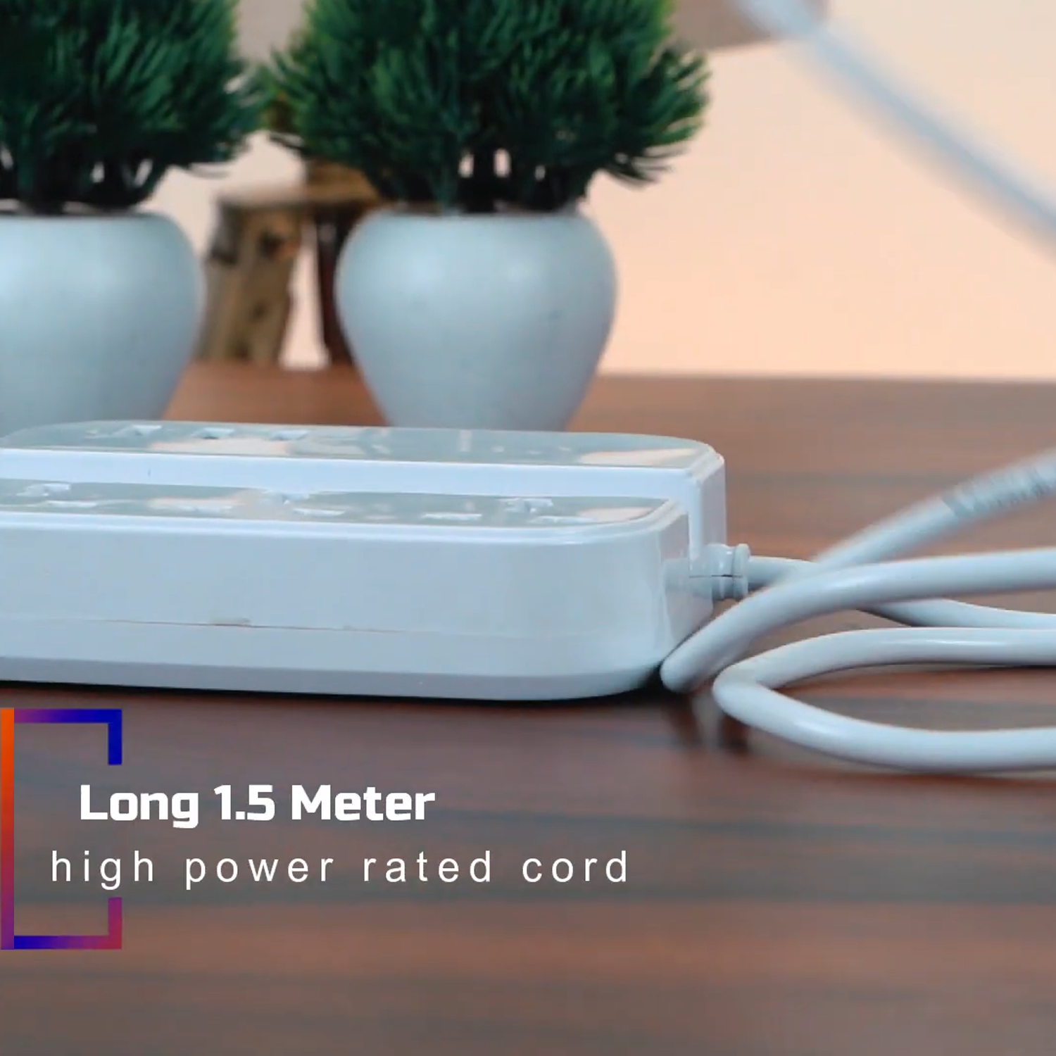 Power board Square with USB ports