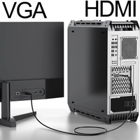 HDMI TO VGA CABLE (1.5M)