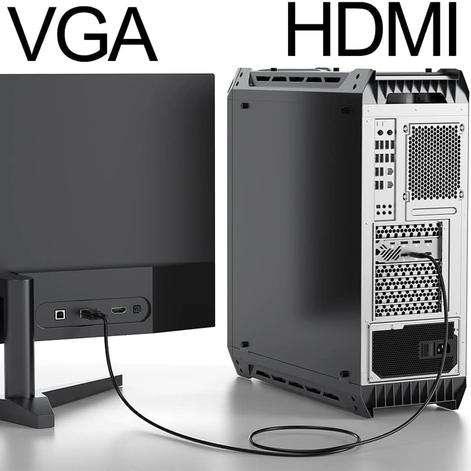 HDMI TO VGA CABLE (1.5M)