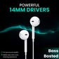 Type C Wired Earphones with Inline HD Mic