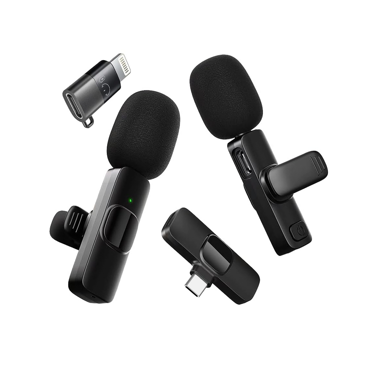 Wireless dual Collar Microphone