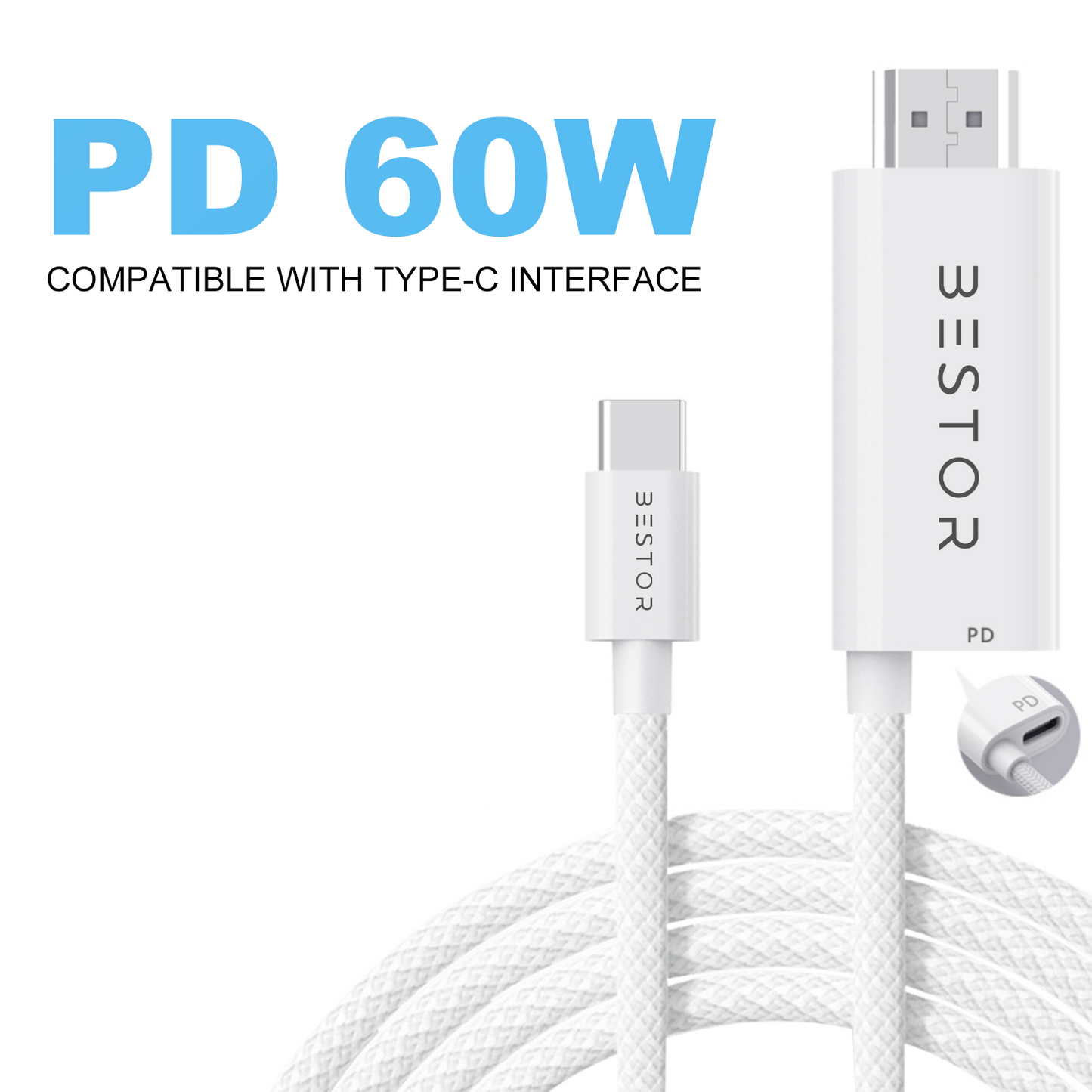 USB C to HDTV Cable