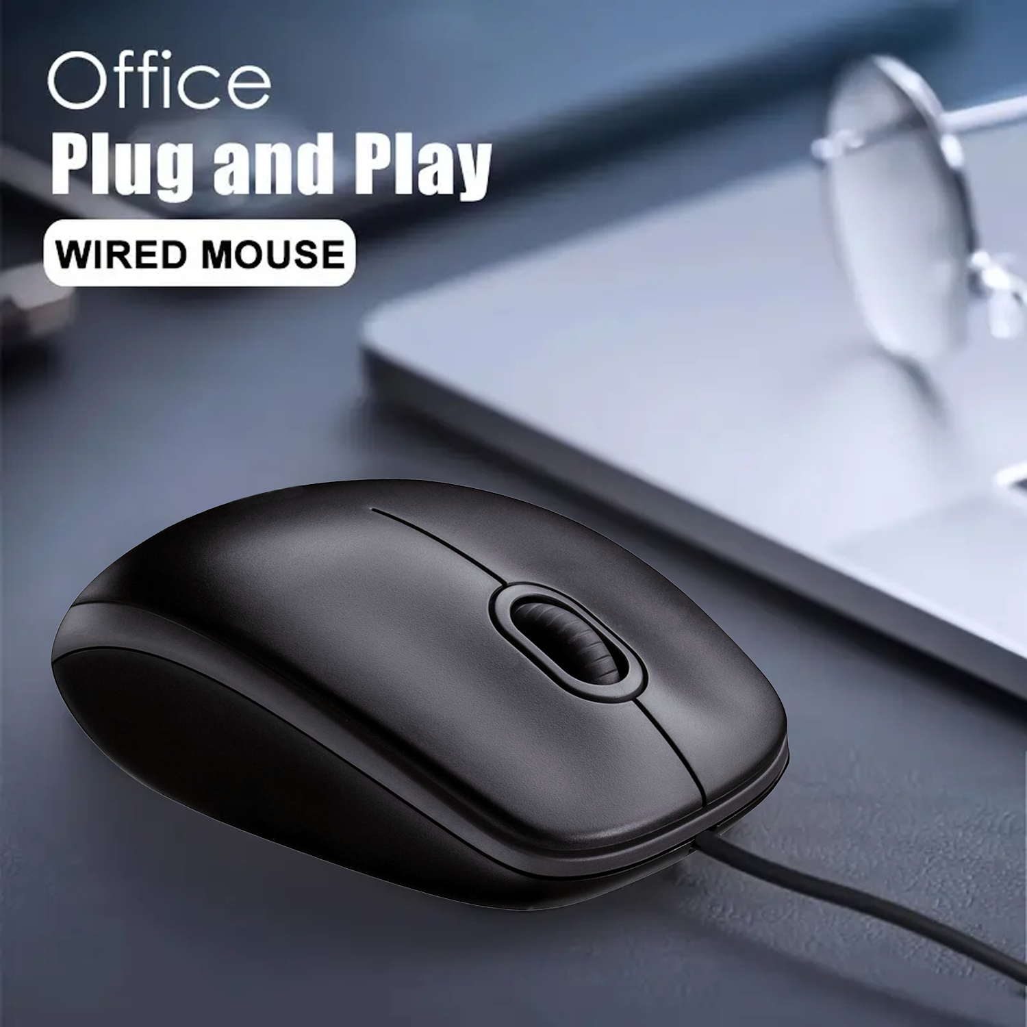 Comfy Optical Wired Mouse