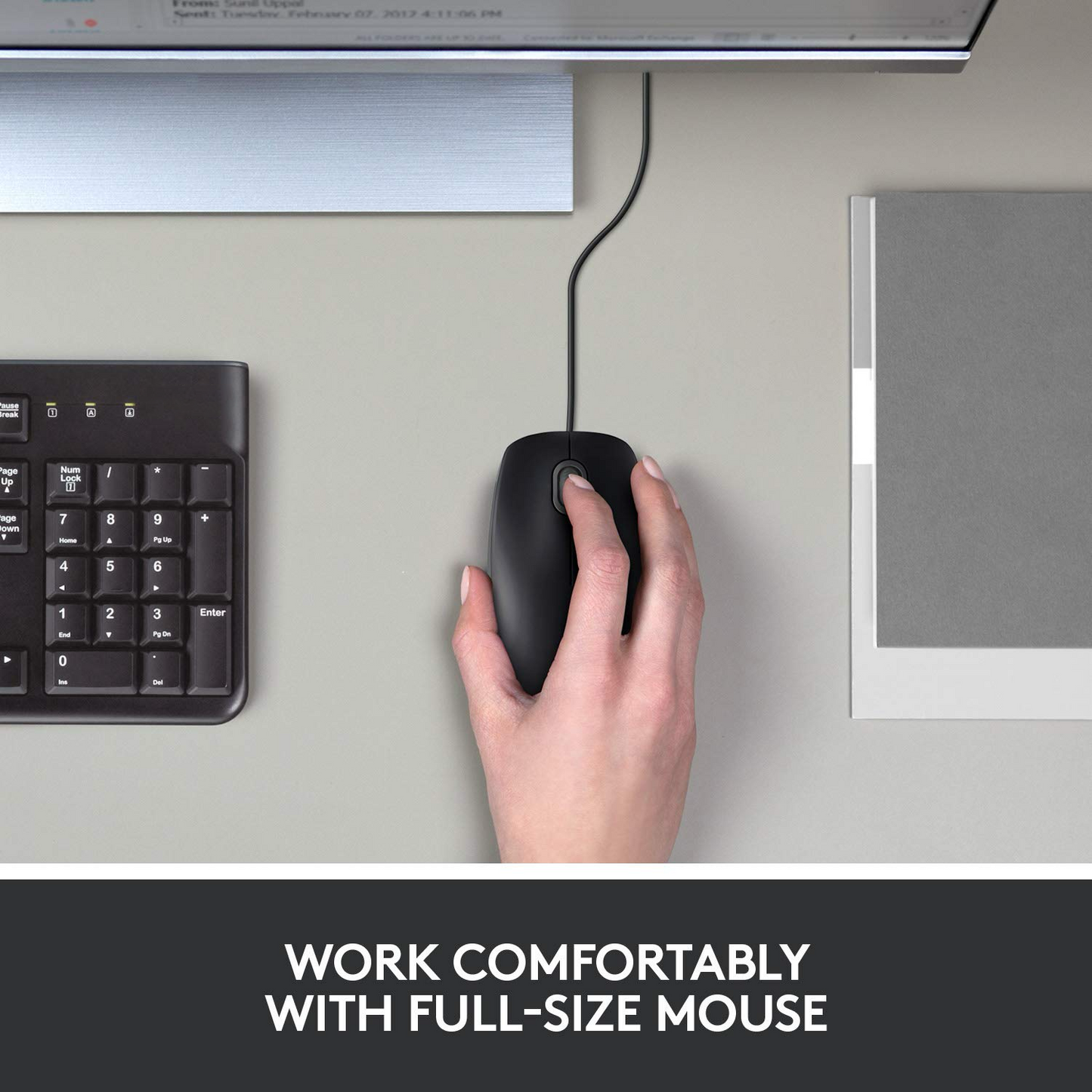 Comfy Optical Wired Mouse