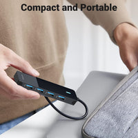4 in 1 USB 3.0 Dual Connector HUB