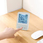 Bestor Digital White Clock
