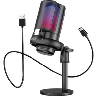 Gaming Microphone With RGB Lighting
