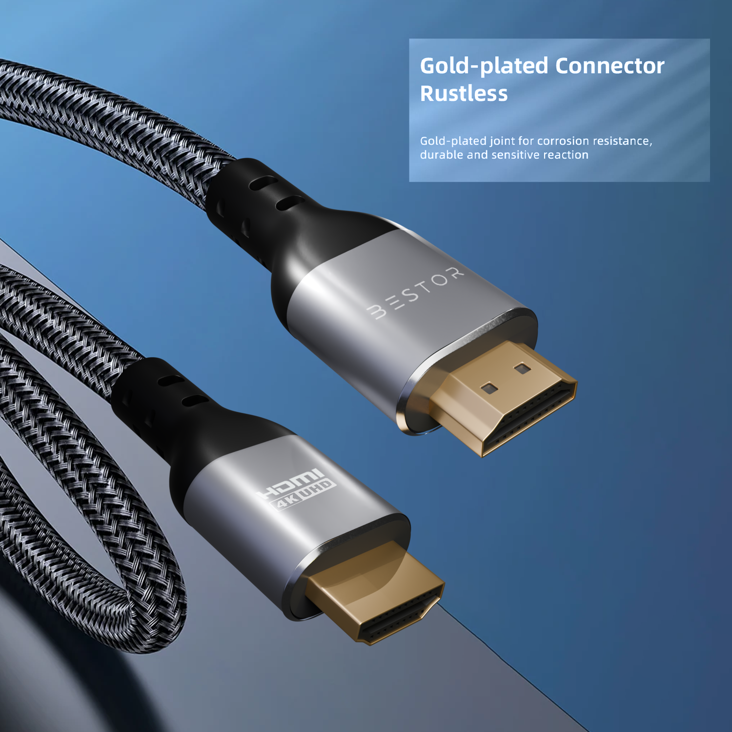 4k Braided HDMI Cable