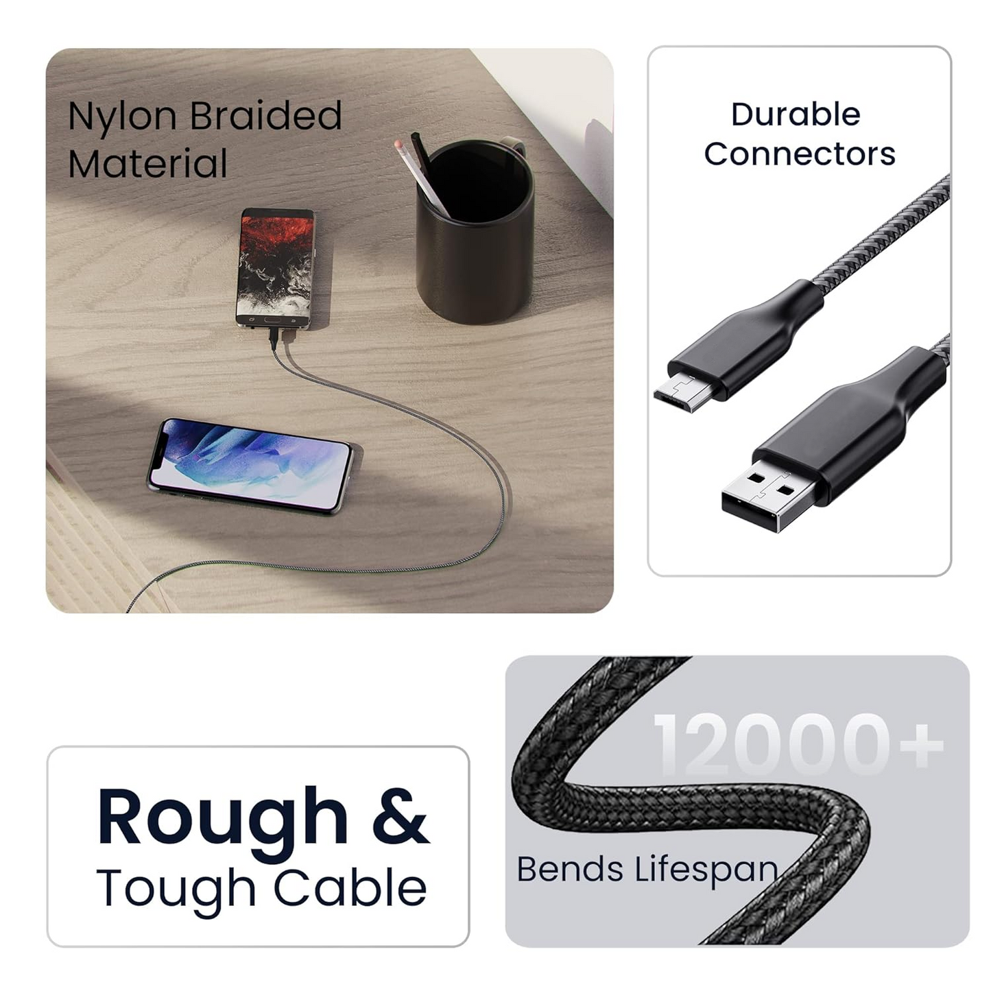 Micro USB fast Charging Cable