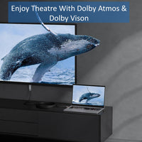 8K Braided Fibre HDMI Cable