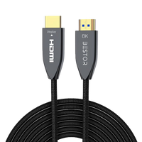 8K Braided Fibre HDMI Cable