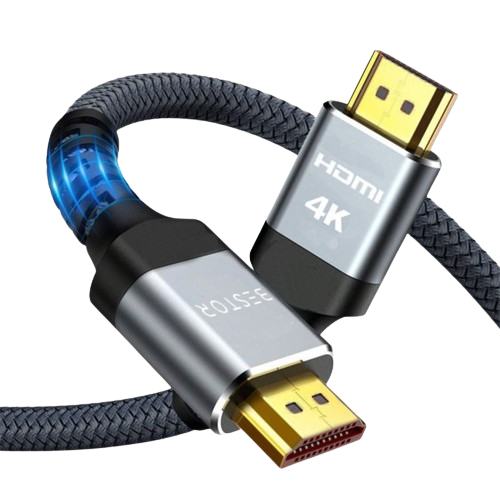 6-in-1 USB C Hub +4k Braided HDMI Cable