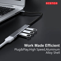 4 in 1 Type C USB HUB
